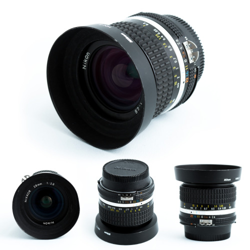 Happy #Tuesday!  Our feature today is the #Nikon28mmF28AIS #manualfocus lens.  #Onsalenow for a cool