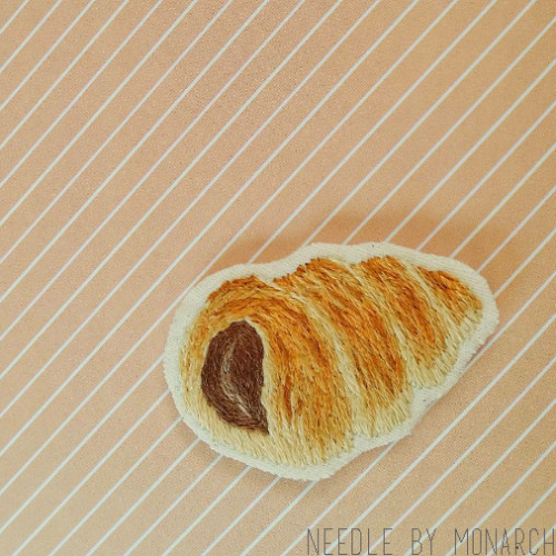 “Needle by Monarch is embroidery inspired by the simplest things that make us smile and dream 