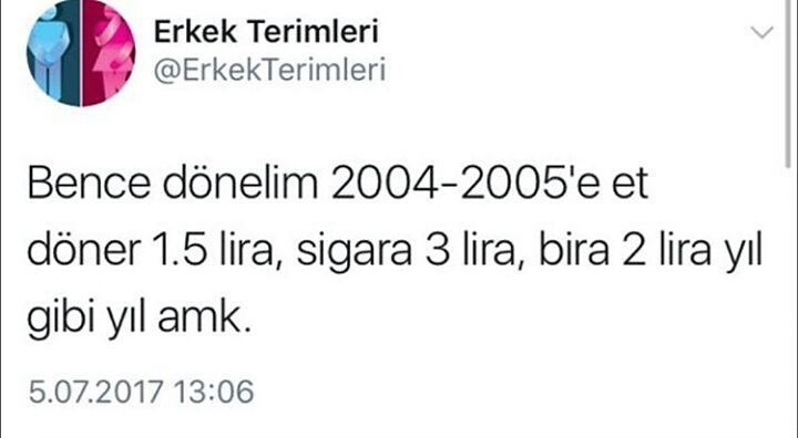 Bence dönelim 2004-2005'e...