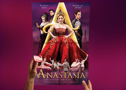 ANASTASIA BROADWAYInspired by the beloved films, ANASTASIA THE MUSICAL is the story of a brave young