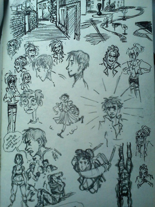 Continuation of sketchbook snk!