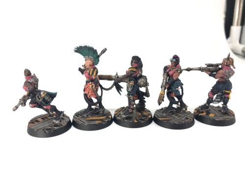 My first 5 Eschers for my new gang, The Sisters of Mercy.