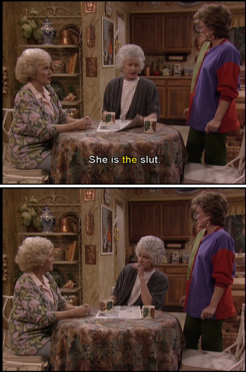 ben-larry-kenobi: Whoever decided that 2019 was going to be the year of posting Golden Girls bits is a hero 