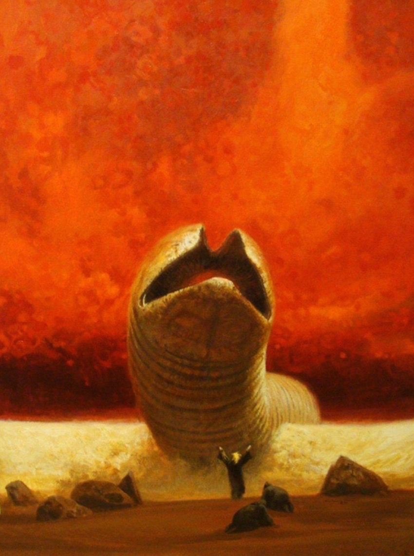 Червяк из дюны. Джон Шенхерр иллюстрации Дюна. Фрэнк Херберт Дюна. Шаи Хулуд Дюна. Дюна черви Арракиса.