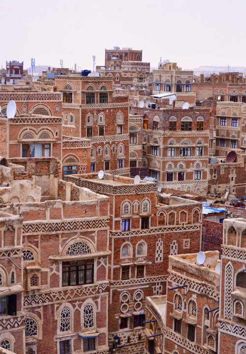 breathtakingdestinations:Sana'a - Yemen (von Rod Waddington)