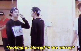 syubbed:yoongi doing stuff in the background