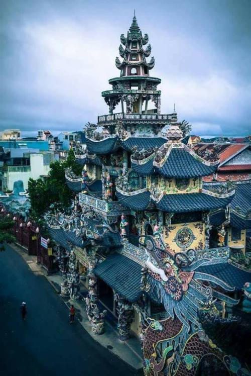Da Lat Temple, Vietnam