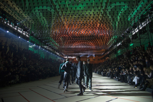 Runway at Dior Homme FW 17