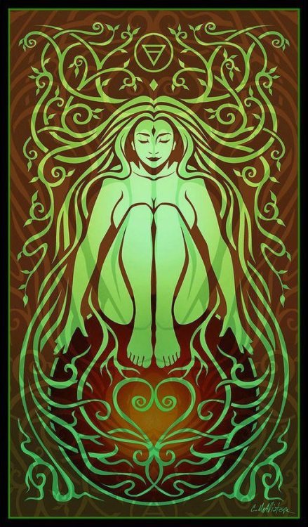 hajandrade:  Cristina McAllister Illustration: Air, Water, Earth & Fire 