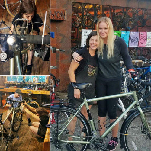 bikeroar: Which bike shops do you love? ❤️ Army Sgt Sarah Lee, Combat Veteran, at Halcyon Bike Shop 