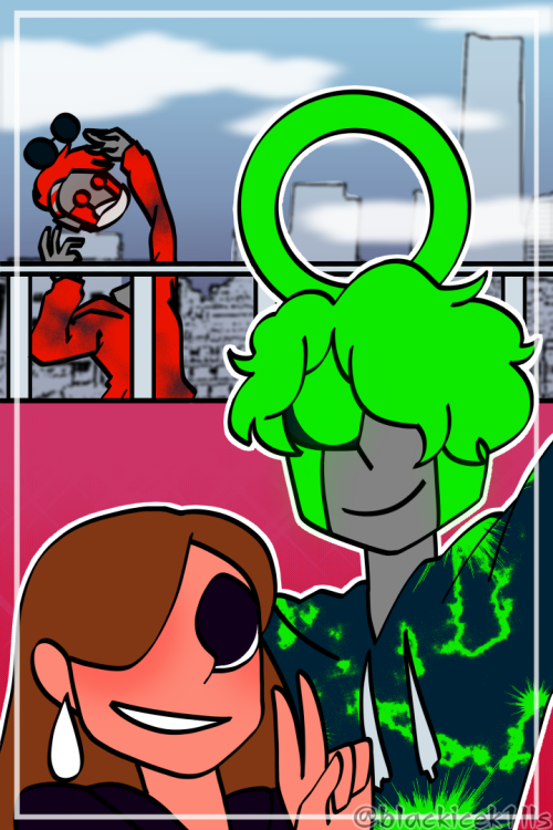 Here’s all the work I did for @pezdispenser104​ on their story Green Growing Love! It was real