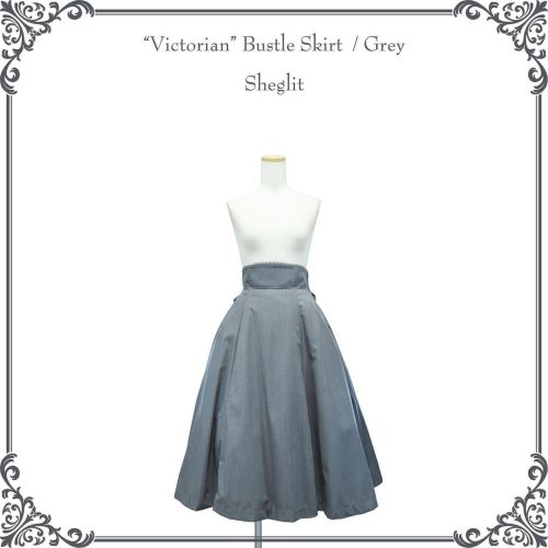 #newarrival "Victorian"バッスルスカート Color:#Gray Price:¥27,000(+tax) . 人気のバッスルスカートに新色のグレーが入荷いたし