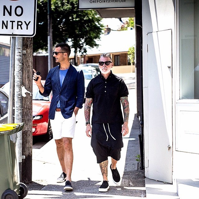 yourstyle-men:  nickelsonwooster:  With my buddy @andrewpollard walking the streets
