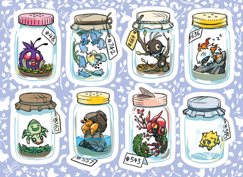 mamath:All the buggies together! There’s a few more I’d like to draw but not enough to fill another sheet unless I start drawing evolved ones. Hm.Anyway, enough bugs and pokemon for now. Gotta draw something else next. xD