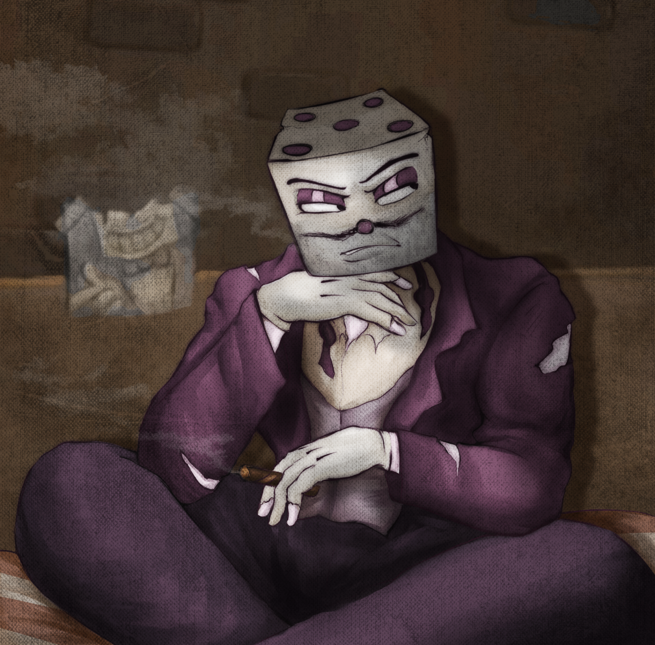 Purple Whore — King Dice in his hobo era, still hot af it's