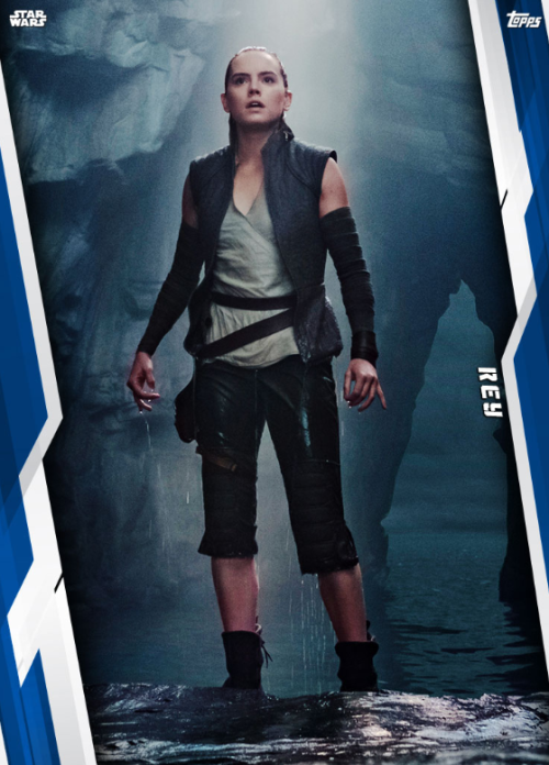 sleemo:Daisy Ridley as Rey | Topps cards - Galaxy at War set