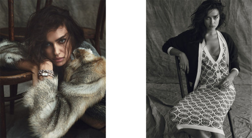 Harper&rsquo;s Bazaar Spain | Norman Jean Roy | Anya Ziourova | Irina Shayk | December 2015