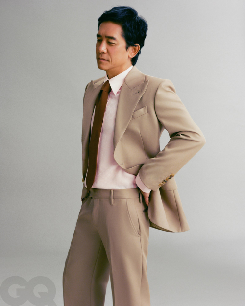 shesnake:Tony Leung photographed by Isaac Lam for GQ, August 2021.