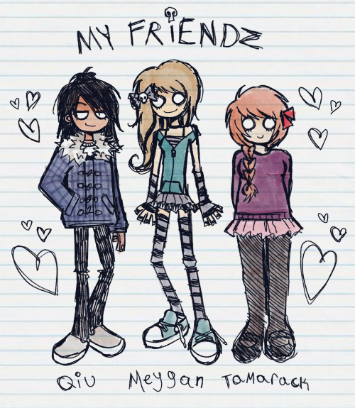 I Changed My Mind, Meygan Would Go Through A Whole Emo Phase During Step 2 >_< Embracing The Cringe