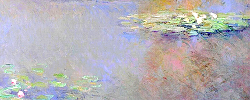 arsantiquis:  Claude Monet, Water Lilies,