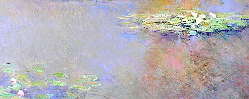 arsantiquis:Claude Monet, Water Lilies, part I.