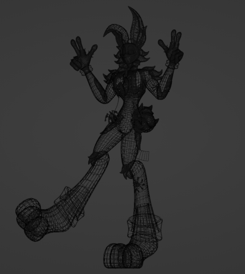 Here's My Spookie Jax Model I Made Almost A Year Ago! :D