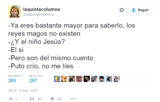 Ya eres mayor.