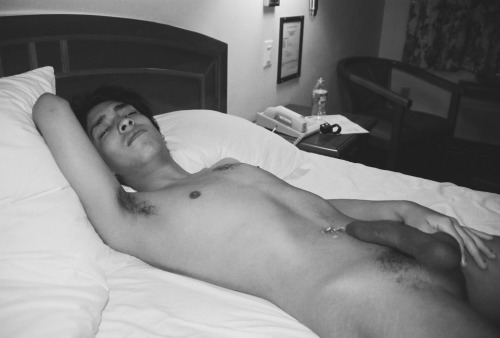 americasfinestkids:  ~ Motel Series ~ Daniel Z. was really into sex, porn, anything wild and dark. This photo shoot represents those elements in a vivid and black & white way. Somewhere in Los Angeles, California. 2011