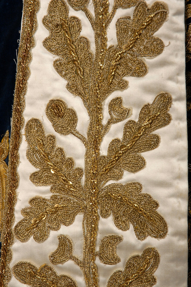 fripperiesandfobs:  Court suit, First Empire From Whitaker Auctions 