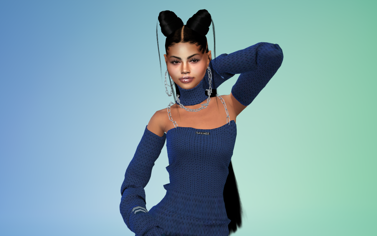 ALL MY SIMS — Just another sim i made wanted to try hair by...