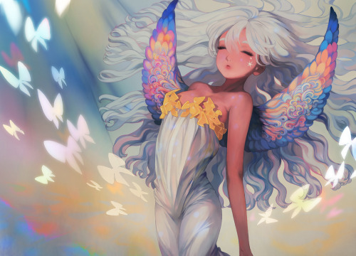 animeclay:  riqurr self introduction: ^♥^ Cute and colorful, riqurr’s work impress
