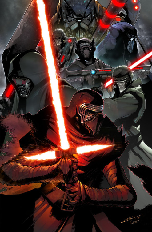 dillonofearth:STAR WARS: THE KNIGHTS OF REN– by Sandoval-Art