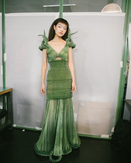 YOUN BOMI in Jean Paul Gaultier Couture 2019
