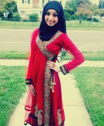 Fashion hijab muslim girls wedding