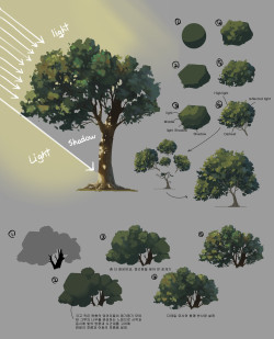 drawingden:Tree Sketch by Shin jong hun