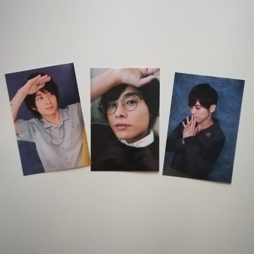 seiyuusvoice:prints of kakki, nobu and kaji san