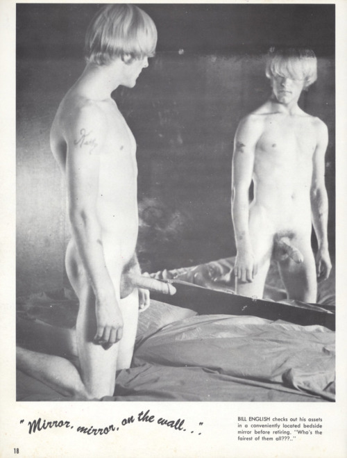 From THE RAWHIDE MALE no 4 (1968) Model is Bill English