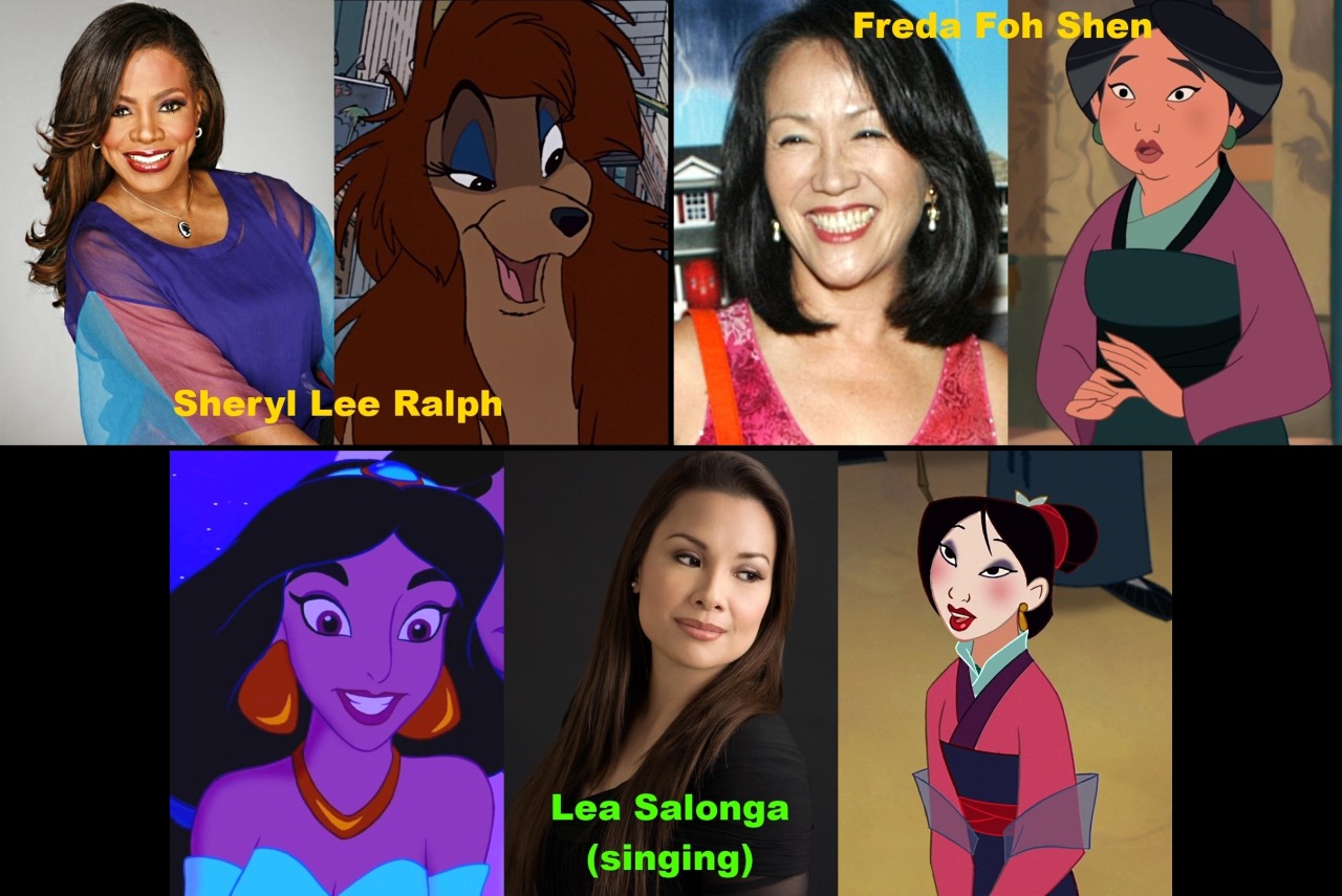 hotdamnitsbam:  lake-hold:   Women of color and the Disney characters they have played.