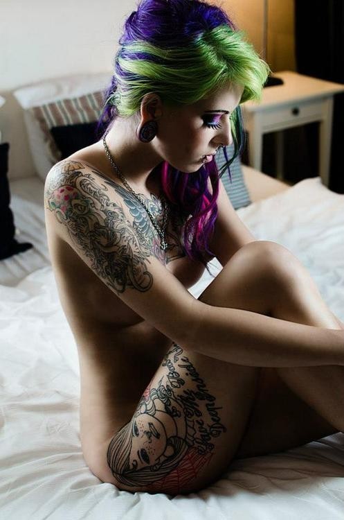 Porn Pics rockincollegebabes:  Source:Tattoos On Chicks