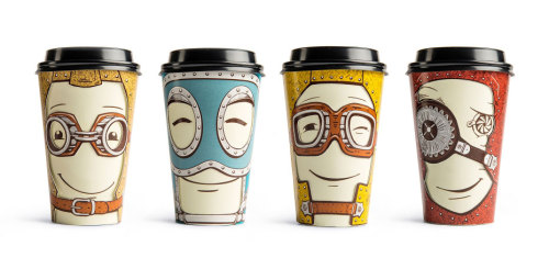 worclip:
“ GAWATT Emotions Cup by Backbone Studio
Art director: Stepan Azaryan
Graphic Designer: Karen Gevorgyan
Illustrator: Narine Manvelyan
“ GAWATT Emotions Customize the faces by your mood or let them lead your emotions!  The Challenge: Above...