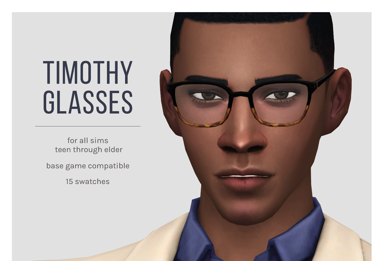 sims 4 male glasses mod