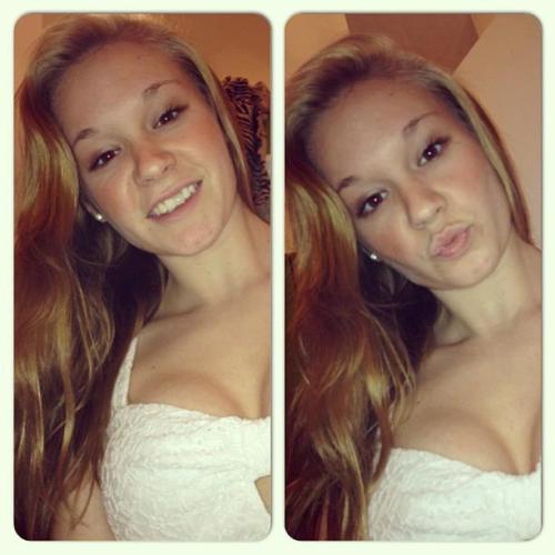 swutexposer:  The beautiful Amanda Hafley of Birmingham Alabama.  What cute little nips
