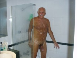 Lovely Naked Grandpa