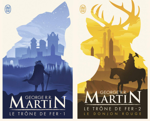 evamarlo: The Beautiful French Paperback Covers for the A Song of Ice and Fire Novels Le T