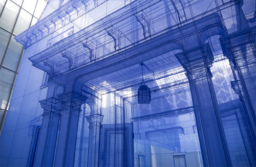 exhibition-ism: Do Ho Suh’s massive silk installation entitled ‘Home Within Home Within 