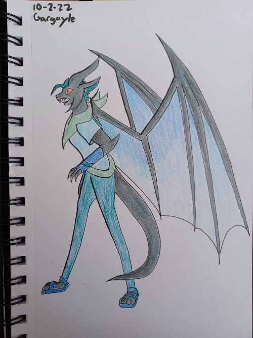Inktober 1 - Gargoyle
