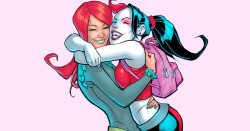 porcelain-infinity:   “Y’mean ya love me? Awwww…I got goosebumps! Wanna feel ‘em?” “We both know where that leads and you don’t have time for that.” Harley Quinn #25  