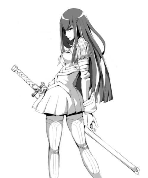 squidcore:  鬼龍院皐月 | ゆしょ [pixiv] 