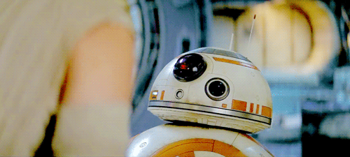 daisyjuhnson:  “There were a lot of discussions about how having a CG BB-8 would be so much easier, but we also knew it would be better for the film, for the actors, for the sets, for the look of it, if it were performed” - J.J. Abrams   thats me 