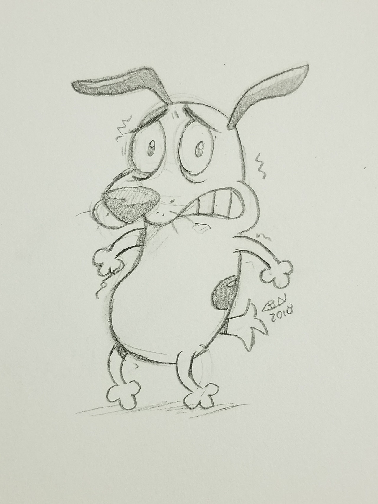 Featured image of post Courage The Cowardly Dog Drawing Easy 300x388 ht draw courage the cowardy dog 450x450 how to draw courage the cowardly dog with easy step by step